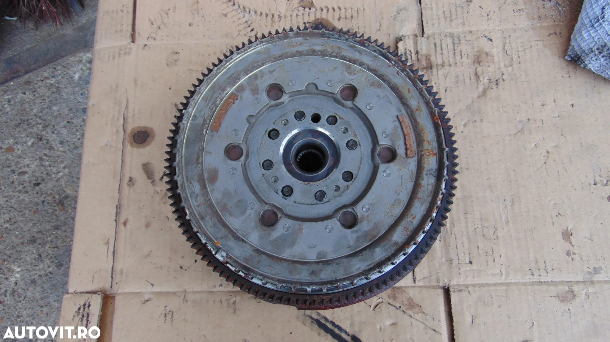 Volanta Ford Transit Custom 2.2 euro 5 Peugeot boxer Citroen Jumper placa presiune disc ambreiaj de - 12