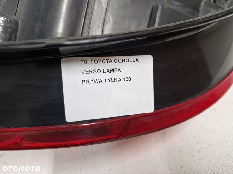 toyota corolla verso i 1 lampa prawa tylna prawy tył - 5