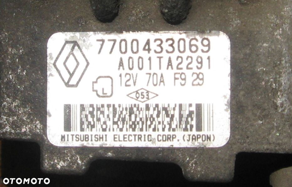 alternator CLIO II THALIA 1.2 8V 7700433069 RENAULT - 4