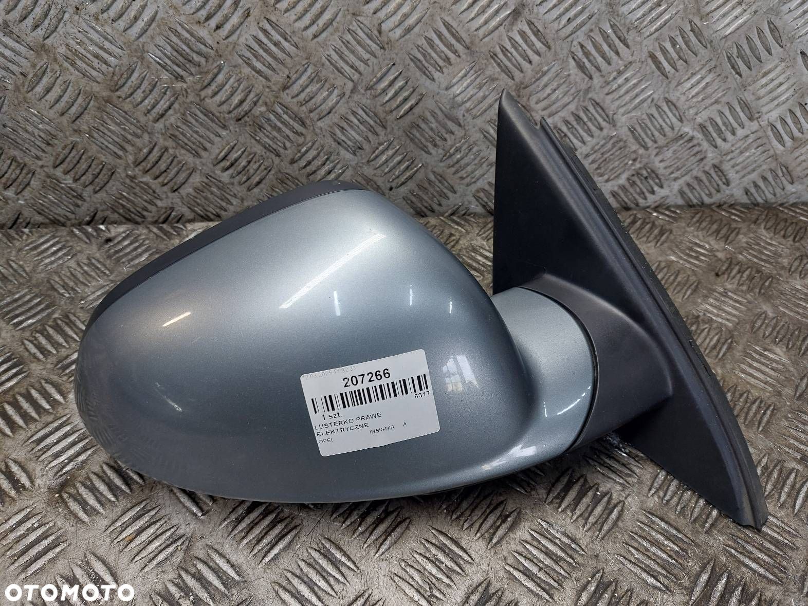 LUSTERKO PRAWE ELEKTRYCZNE OPEL INSIGNIA A Z179 7 PIN EU EUROPA - 1