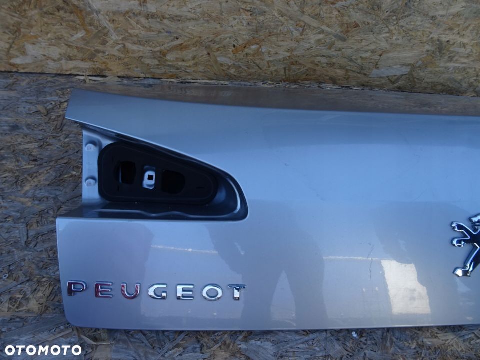 KLAPA TYŁ PEUGEOT 607 SEDAN 2.2HDI 99- - 2