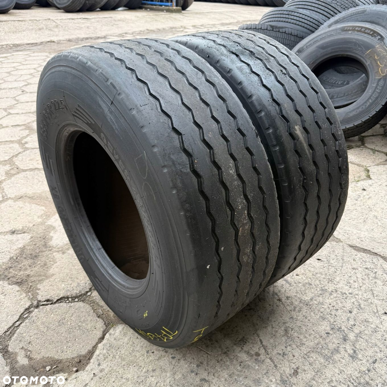 PARA 2 SZTUKI NACZEPA NACZEPOWE 385/65R22.5 GEYERHOSAJA EX-19 TP761A - 5