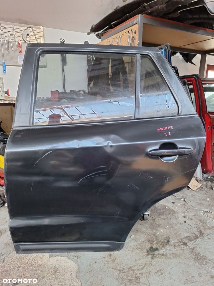 drzwi tył tylne lewe hyundai santa fe 06-10 - 1