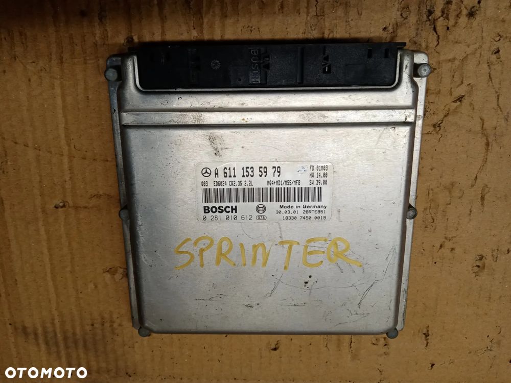 Komputer sterownik silnika Mercedes Sprinter 2.2 CDI A6111535979 - 1
