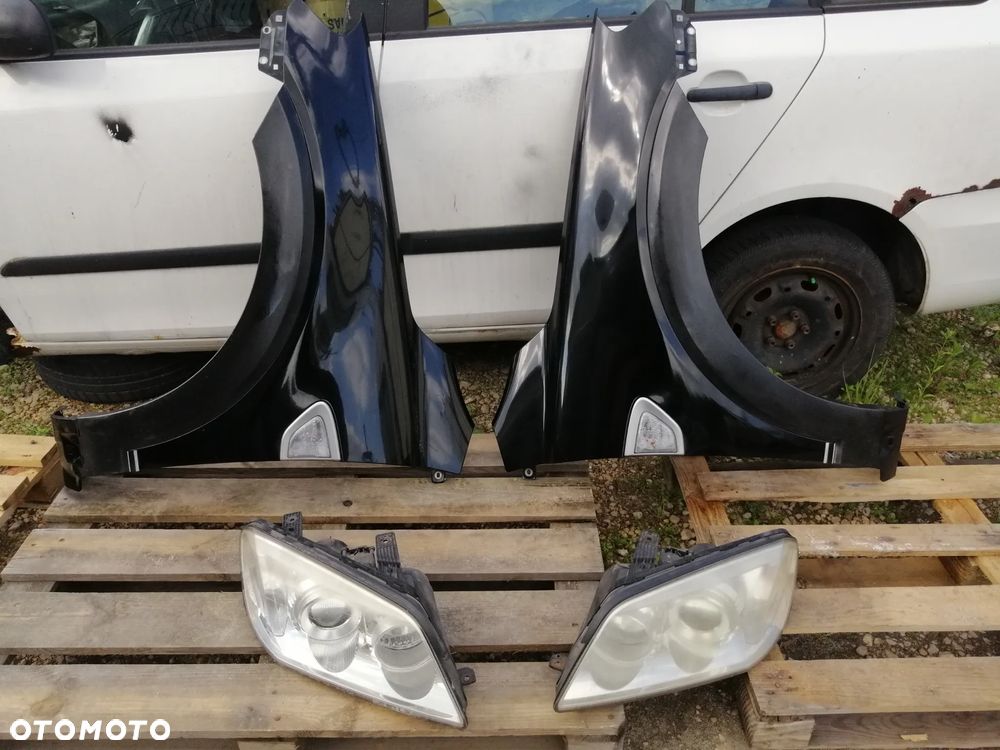 Chevrolet Captiva C100 maska błotniki zderzak kod lakieru 19U Black Mica bez korozji EU - 11