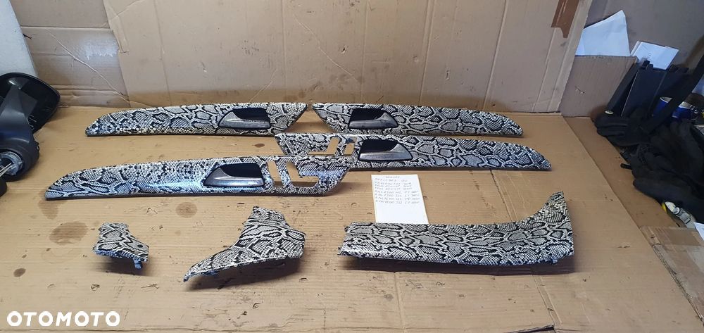 Listwa osłona dekor dekory komplet Mercedes GL X166 W166 - 1