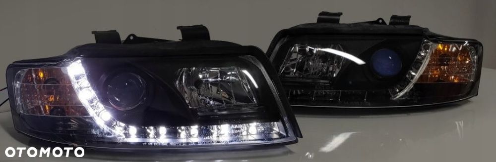 Reflektor Lampy kpl Day line light LED Tuning Audi a4 b6 8e 00-04 - 4