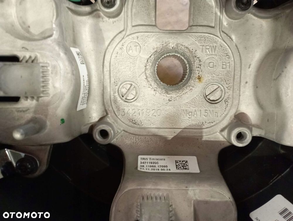 FIAT 500 LIFT KIEROWNICA SKÓRA MULTIFUNKCJA 34211920 34211935C 34330815A - 6