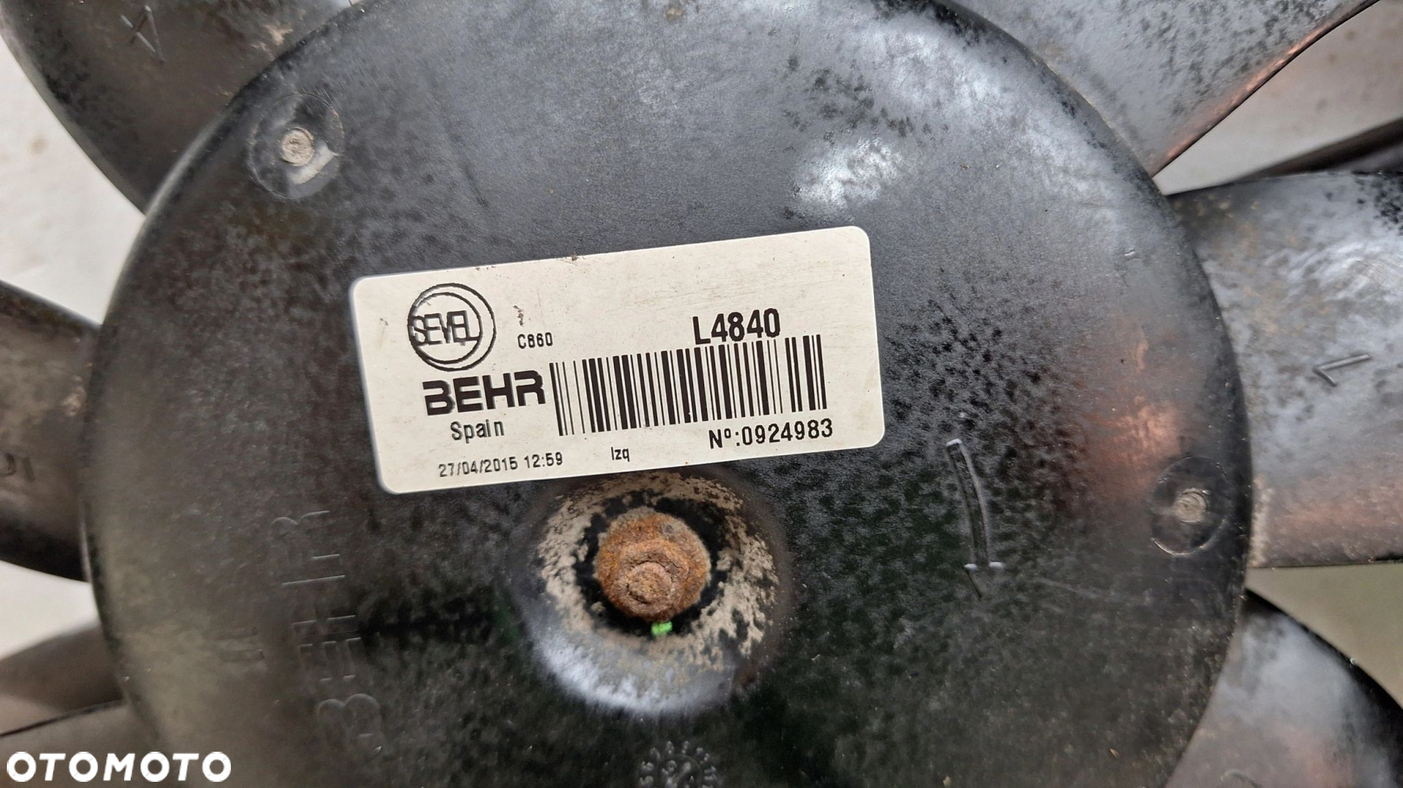 WENTYLATOR CHŁODNICY 2.3 FIAT DUCATO BOXER 06-14 - 6
