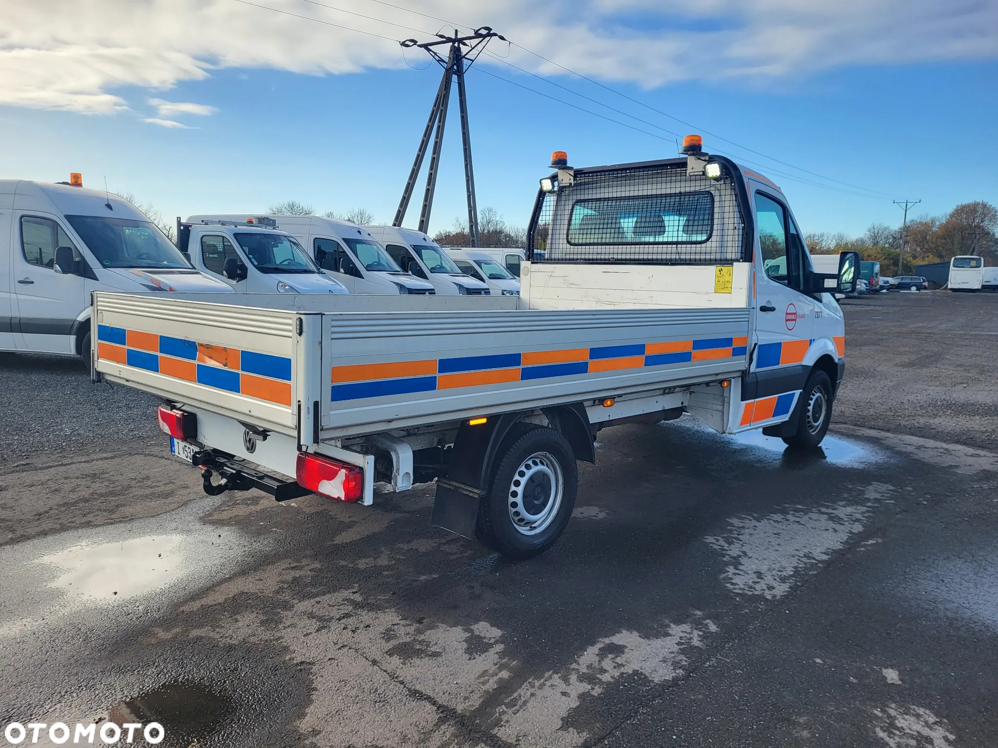 Volkswagen Crafter 2.0 tdi 160 ps skrzynia 3.5 m klima super stan webasto - 7