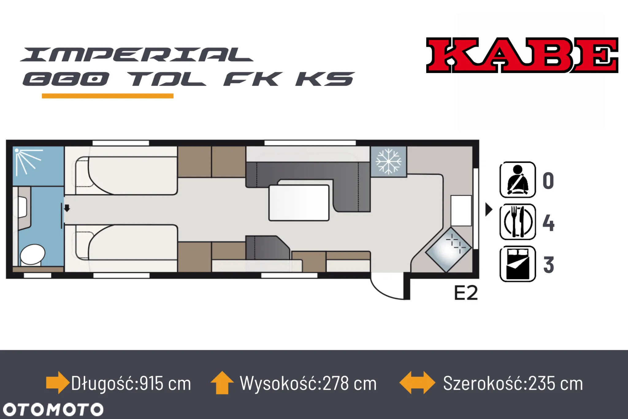 Kabe Imperial 880TDL FK KS - 2