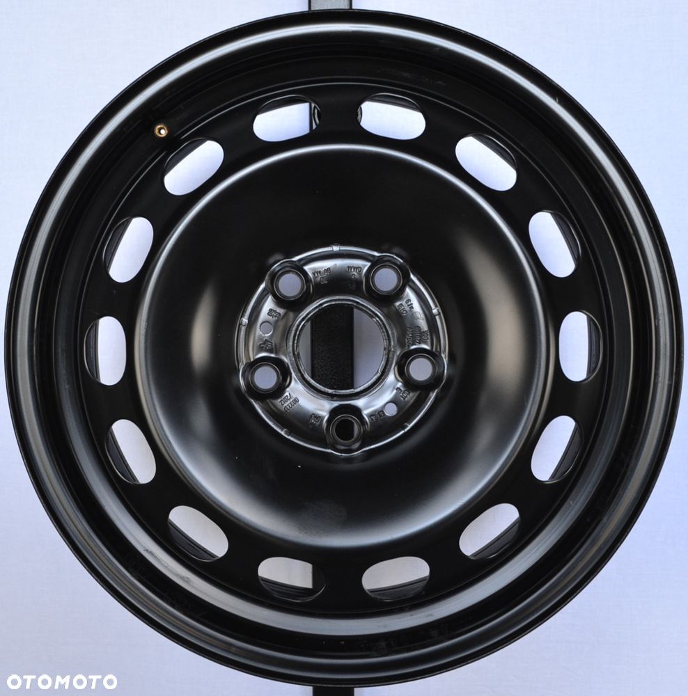 FELGI STALOWE OEM VW SKODA SEAT AUDI 5x112 6J16 ET 43 x1szt F-795 - 1