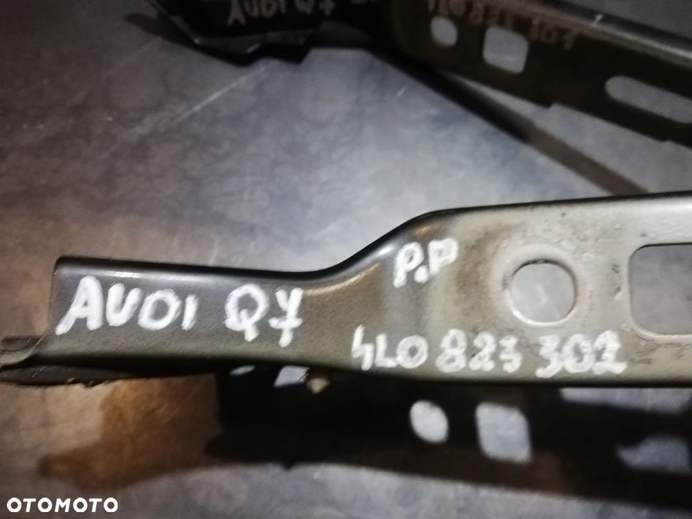Komplet zawiasów maski AUDI Q7 (4L) 4L0823301 4l0823302 Prawy Lewy - 4