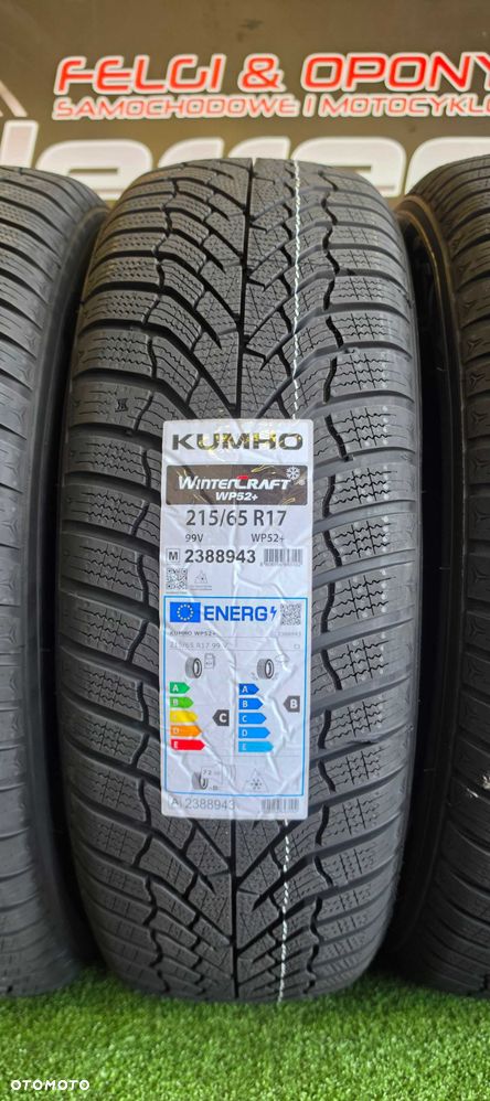 Koła zimowe MITSUBISHI OULTANDER ASX 17x5114,3 - Kumho WindCraft WP 52+ 215*65/R17 + TPMS - 8