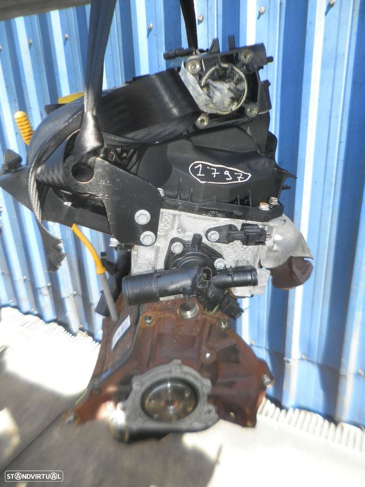 Motor D4F770 RENAULT TWINGO 2013 1.2I 75CV 3P PRETO - 2