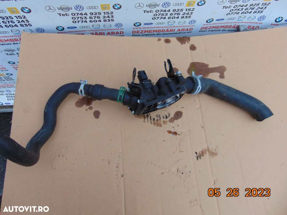 Carcasa Termostat renault 1.5 euro 6 Dacia Nissan Qashqai duster clio - 3