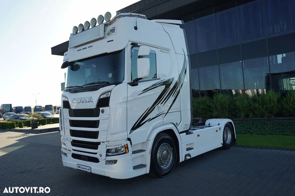 Scania S 580 / V8 / RETARDER / I-PARK COOL / COMPLET AIRMATIC / PIELE / - - 4
