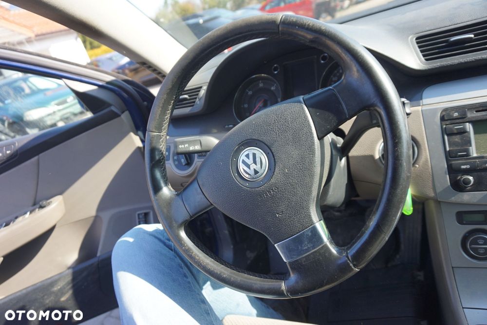 KIEROWNICA SKÓRZANA SKÓRA PASSAT B6  VOLKSWAGEN 2005-2010 - 2