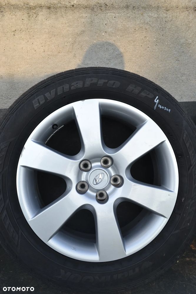 HYUNDAI SANTA FE TUCSON ALUFELGI FELGI ALUMINIOWE 7x18 ET41 5x114,3 - 4