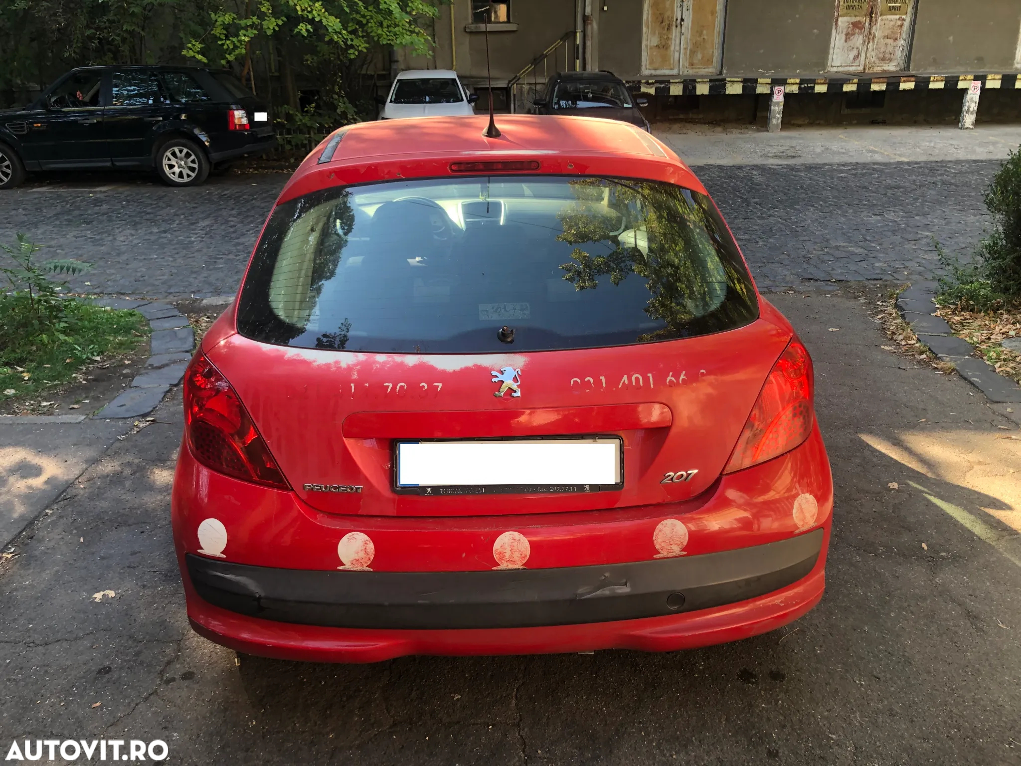 Stop stanga/Stop dreapta spate Peugeot 207 4 usi 2008 - 2