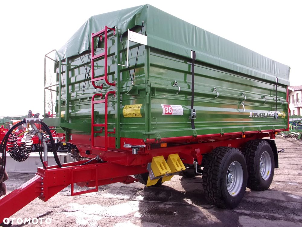 Pronar Przyczepa TANDEM paletowa Pronar PT512 -12t, PT510 -10t;  Ursus T-042 tandem 7-ton z mechanizmem trójstronnego wywrotu
