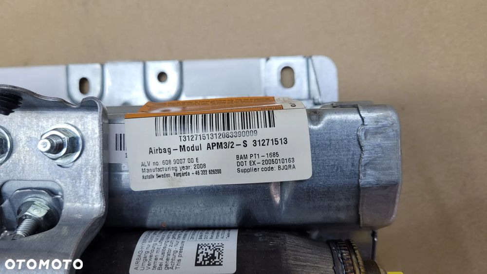 PODUSZKA PASAŻERA VOLVO XC60 I (08-16) 31271513 - 5