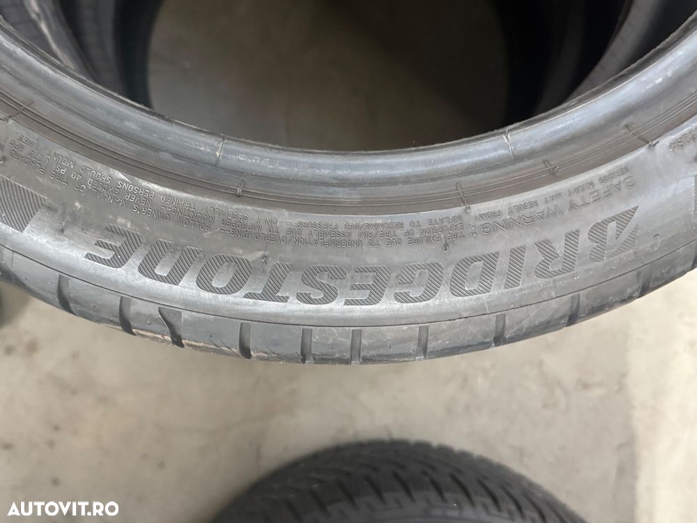 Vând 4 anvelope 225/45/18 bridgestone de vară ca noi - 8