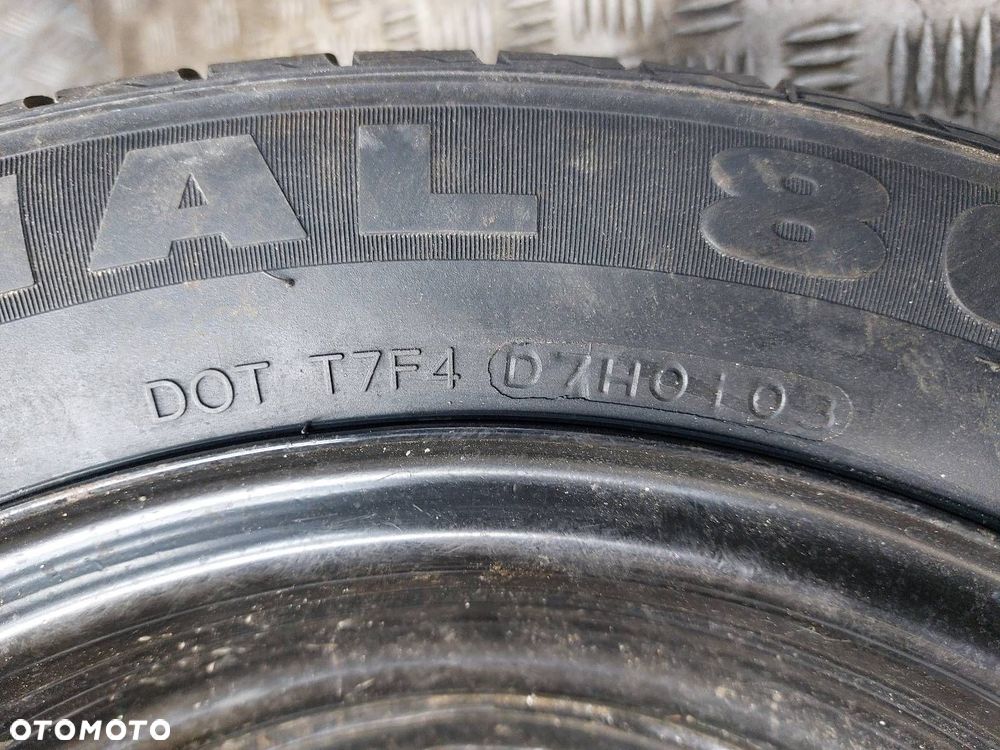 KOŁO FELGA OPONA ZAPAS 4x100 185/60R14 HYUNDAI ACCENT II 52910-25600 - 5
