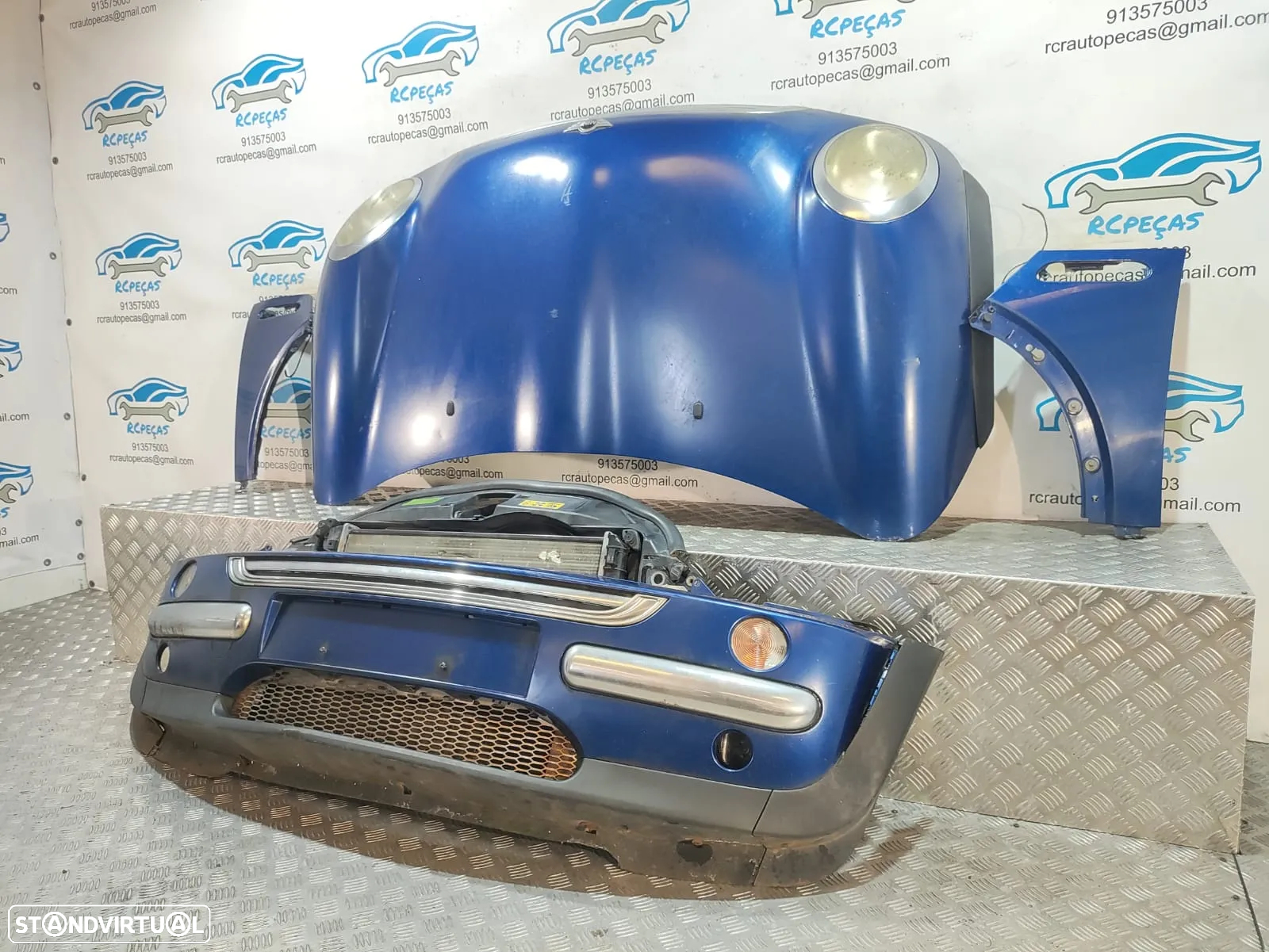 Frente Completa Mini Cooper R50 R53 R52 Cabrio - 3