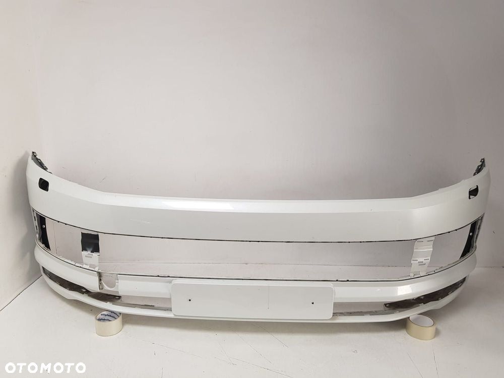 VW T6 15-20 ZDERZAK PRZEDNI PRZÓD BIAŁY MULTIVAN CARAVELLE 7E5807221D ORYXWHITE - 2