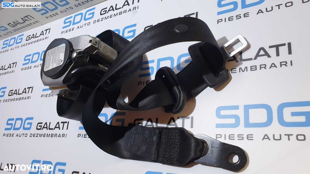 Centura Siguranta Stanga Fata Sofer Volkswagen Phaeton 2002 - 2016 Cod 3D2857705J - 3