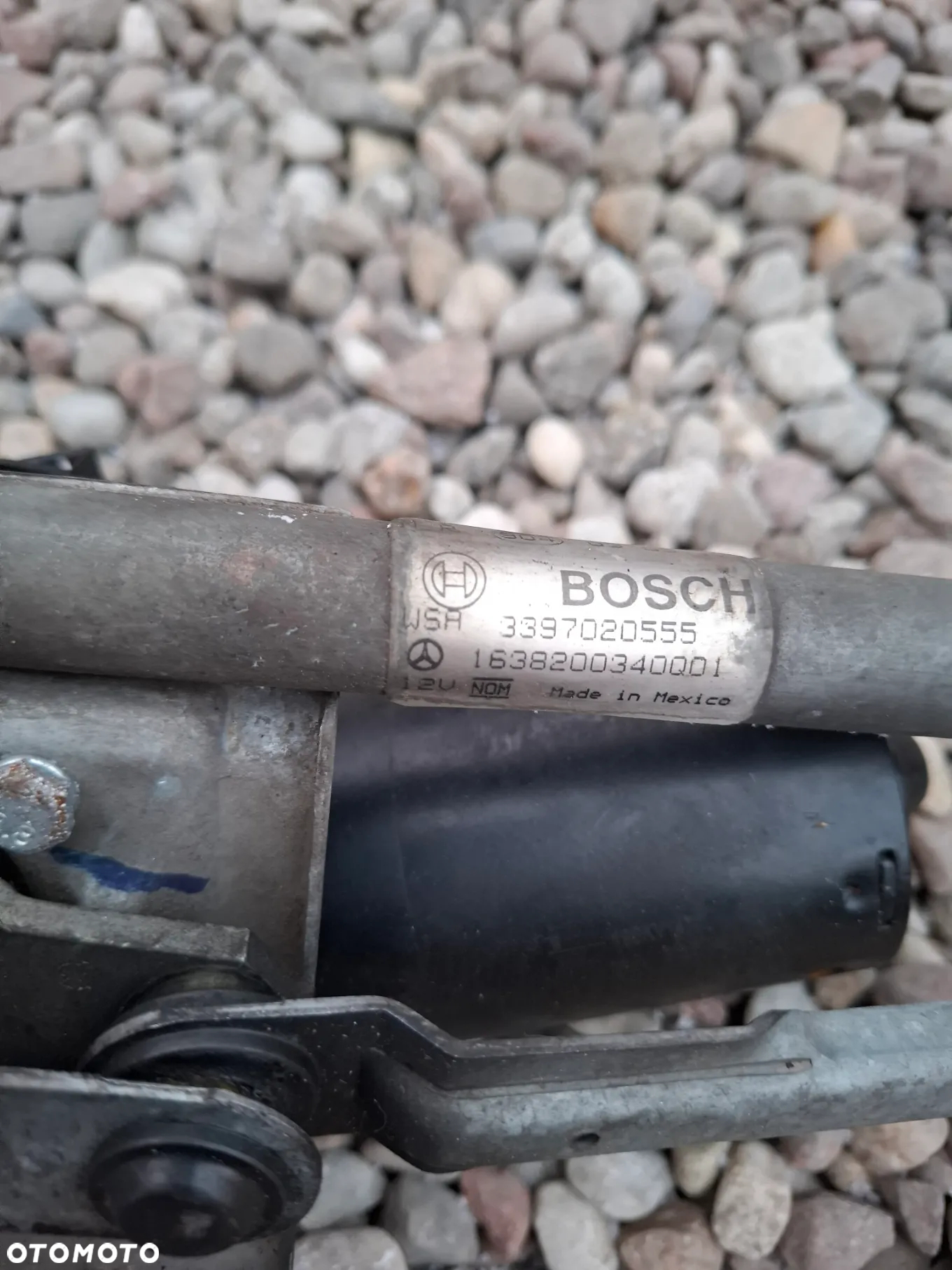 MECHANIZM WYCIERACZEK MERCEDES ML 163 1638200340 - 6