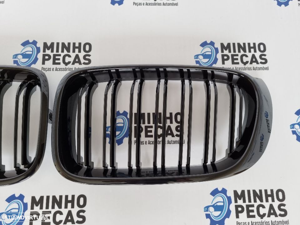 Grelhas Frontais BMW X3/X4 (F25/F26) Look M - 4