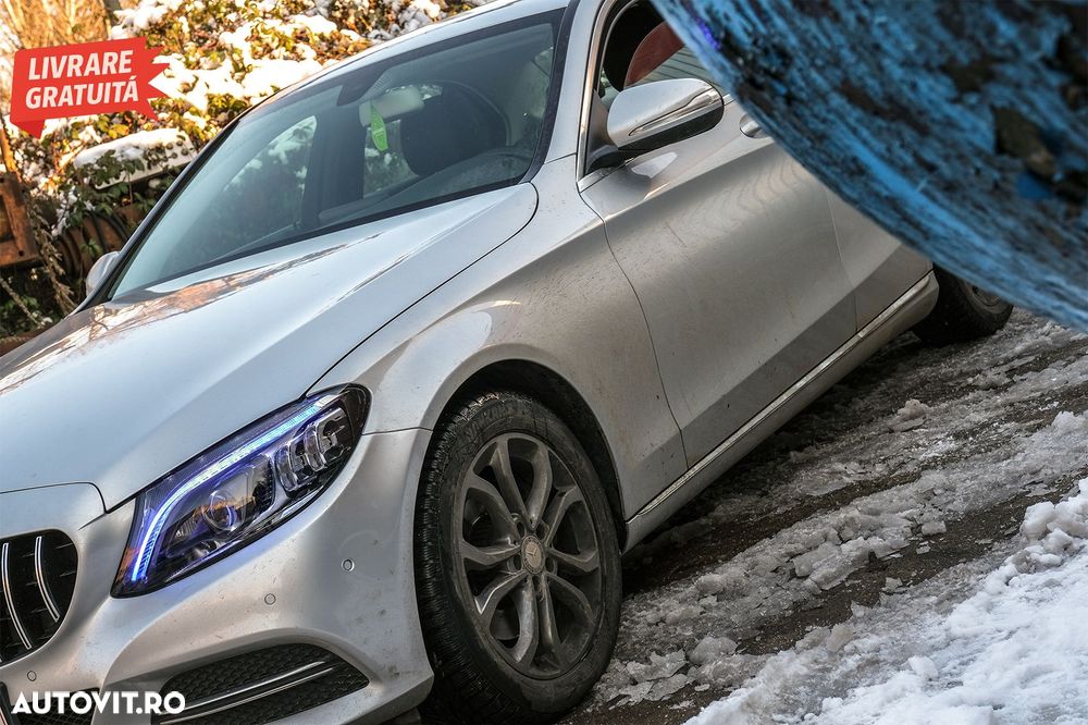 Difuzor Bara Spate cu Ornamente tobe Mercedes C-Class W205 S205 (2014-2020) C63 De- livrare gratuita - 21