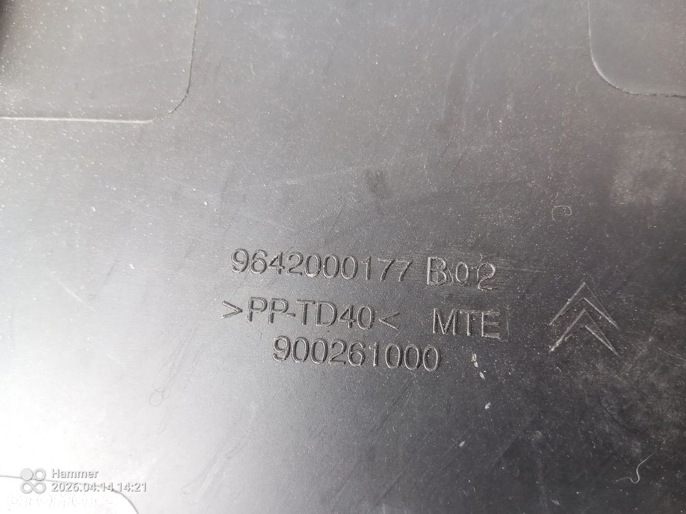 CITROEN C3 PLURIEL półka osłona bagażnika - 3
