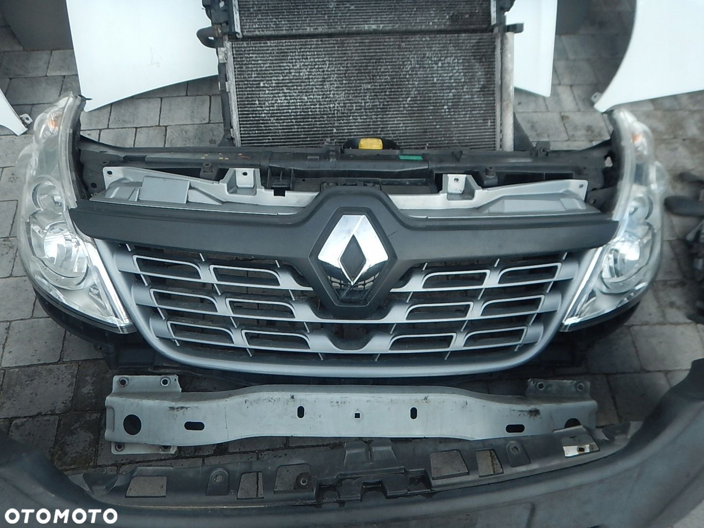 KOMPLETNY PRZOD MASKA ZDERZAK BLOTNIKI LAMPY PAS RENAULT MASTER III 2016-19 - 4