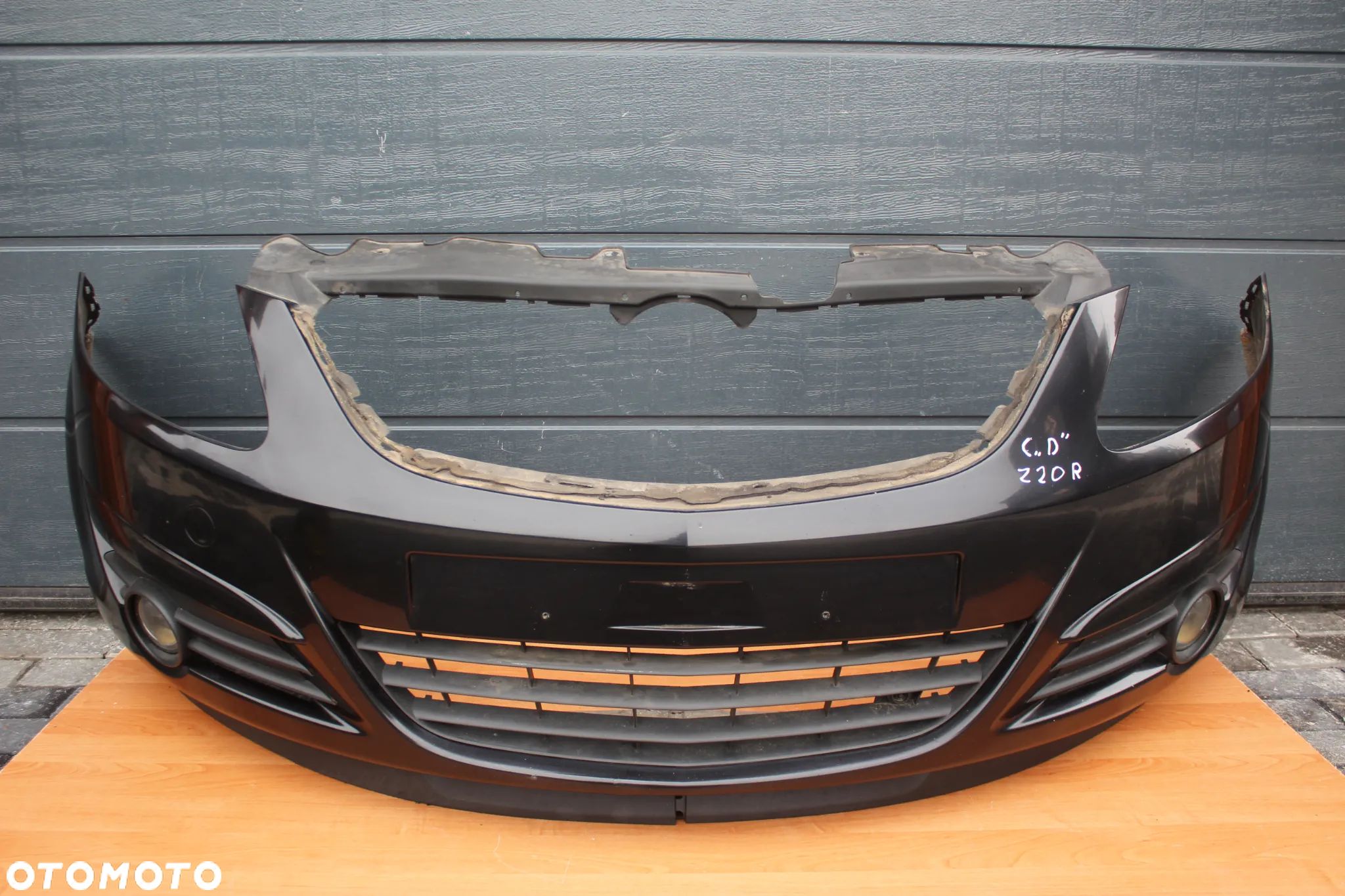 ZDERZAK PRZÓD PRZEDNI OPEL CORSA D Z20R HALOGENY - 1