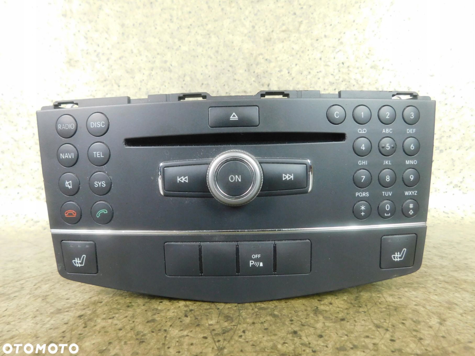 2048709694 Radio Navi Mercedes W204 - 1