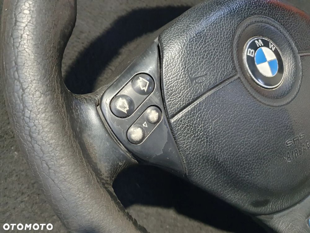 KIEROWNICA Z PODUSZKĄ BMW E39 M PAKIET SKÓRA MULTIFUNKCYJNA - 3