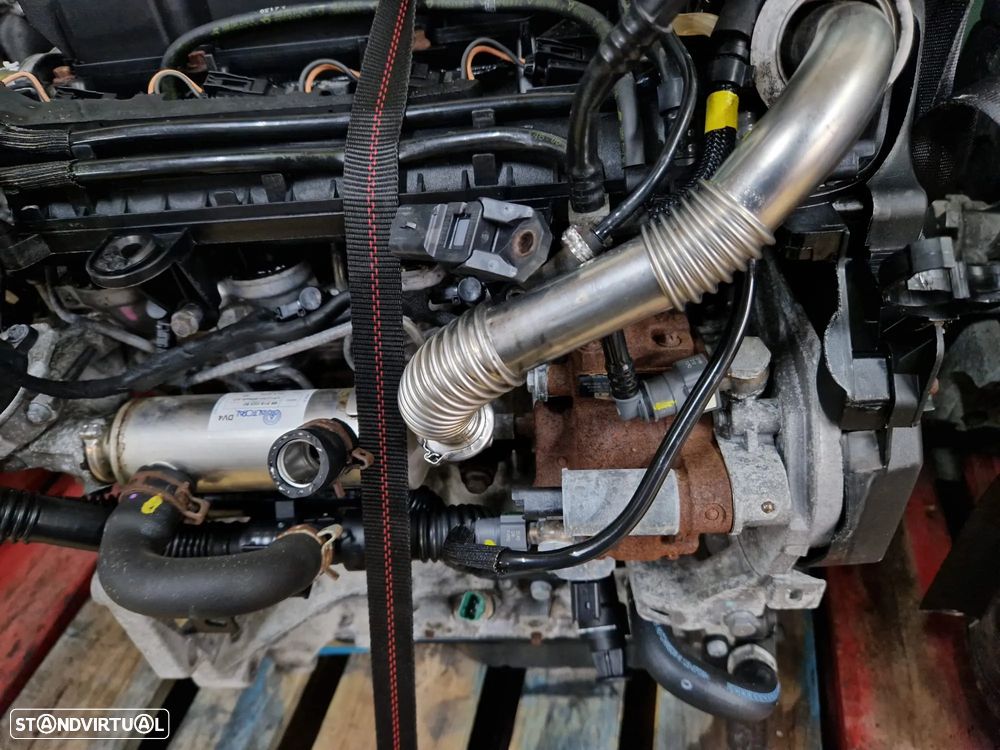 Motor usado 8HZ PEUGEOT 307 1.4 HDI 68CV CITROEN 8HX SIEMENS - 3
