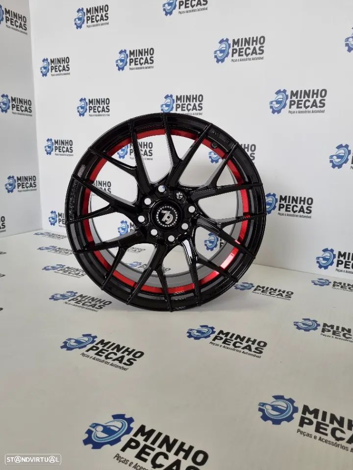 Jantes Seventy9 (SCF-G) em 15 Preto Red Line - 8
