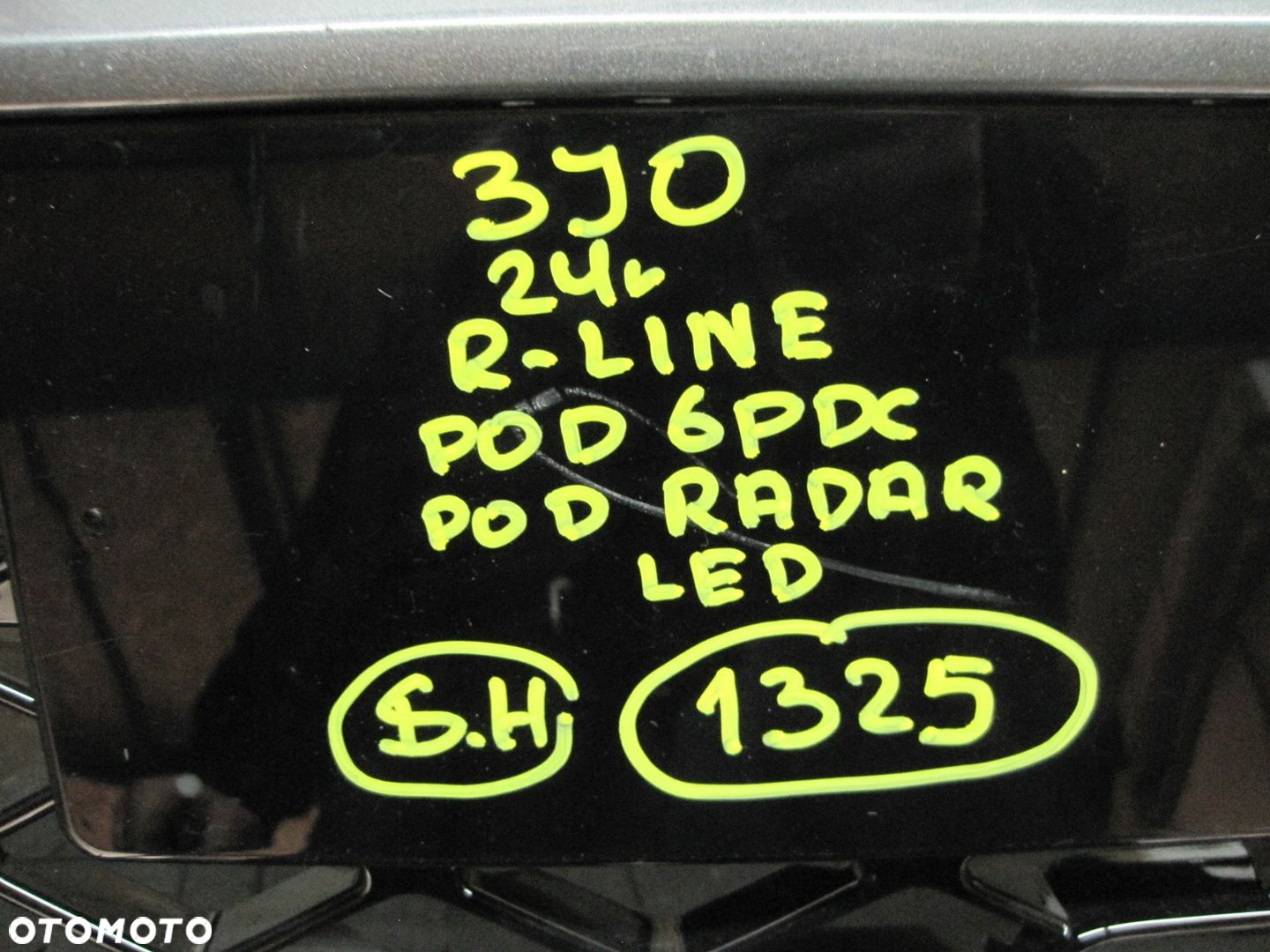 Zderzak VW PASSAT B9 3J0 R-LINE LED POD 6 PDC POD RADAR PRZEDNI PRZÓD - 16