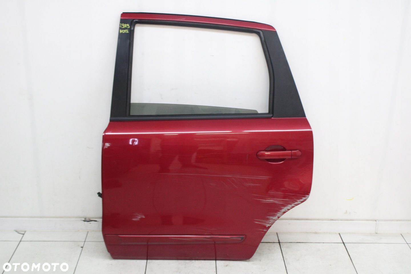 NISSAN NOTE I E11 2006R- DRZWI LEWE LEWY TYŁ TYLNE A32- KOD LAKIERU - 1