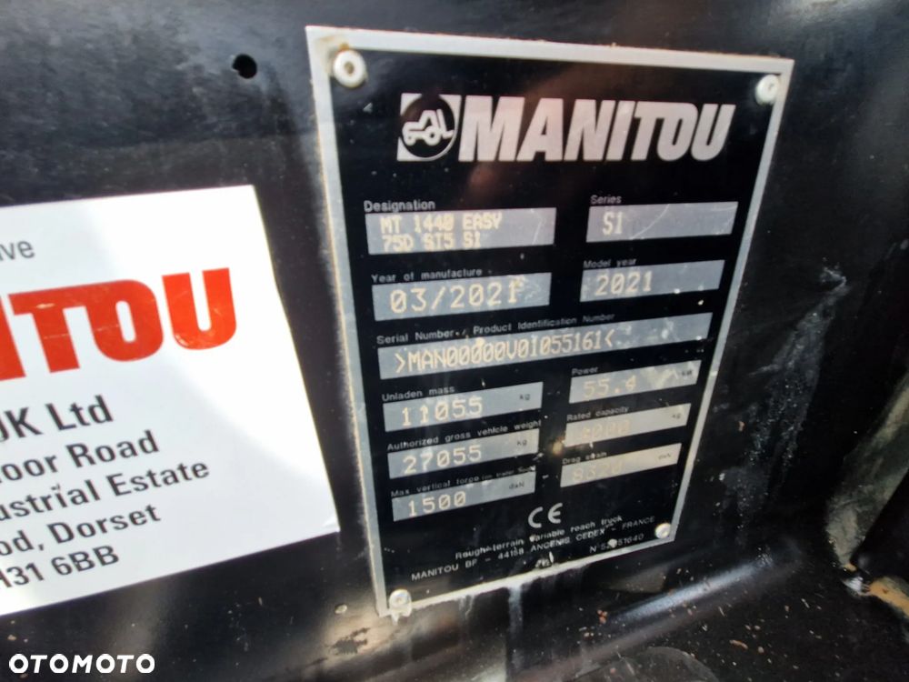 Manitou MT 1440 R433 - 12