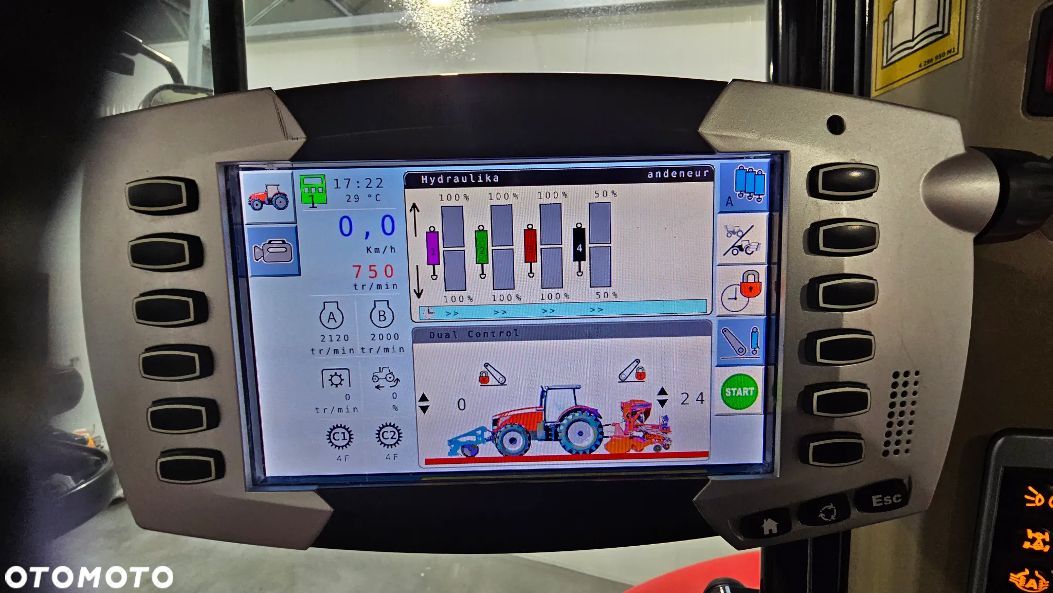 Massey Ferguson 7726 S Wom Dyna 6  Pneumatyka  7624 dyna VT 826 Profi  Valtra S  Massey 8732 Deutz x720 - 5