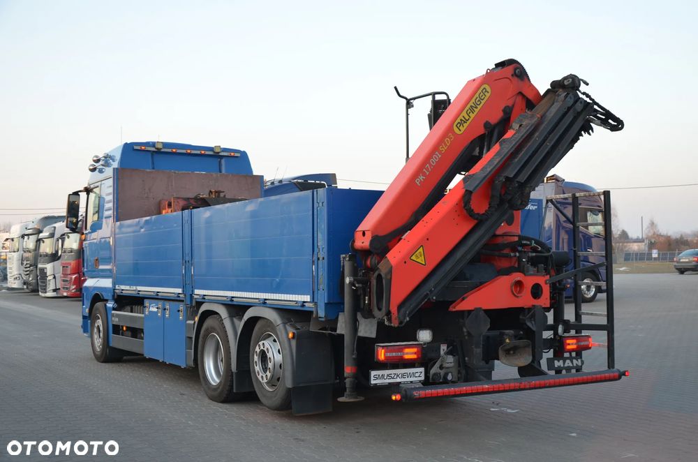 MAN TGX 26.500 6x2 HDS ZETKA PALFINGER KLIMA P. OŚ POD. I SKRĘTNA FULL AIR SKÓRY NAVI DE 5659 - 8