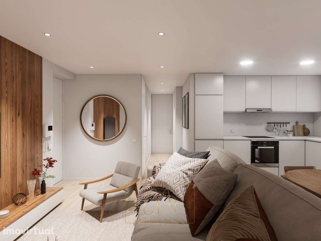 T2 novo (em construção), com garagem junto ao centro da cidade - Grande imagem: 5/11