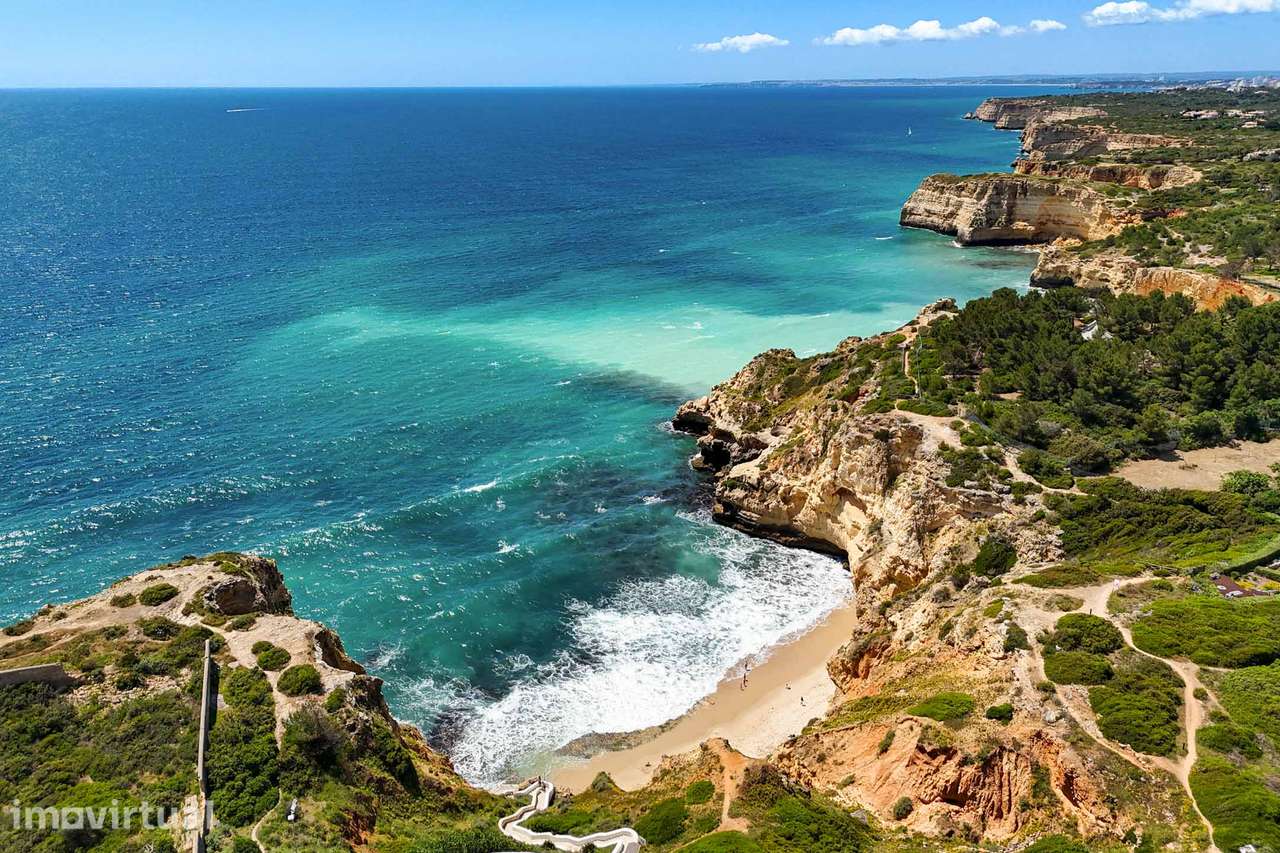 Apartamento T2 no Carvoeiro - Vista mar a 400m da praia - Grande imagem: 4/35