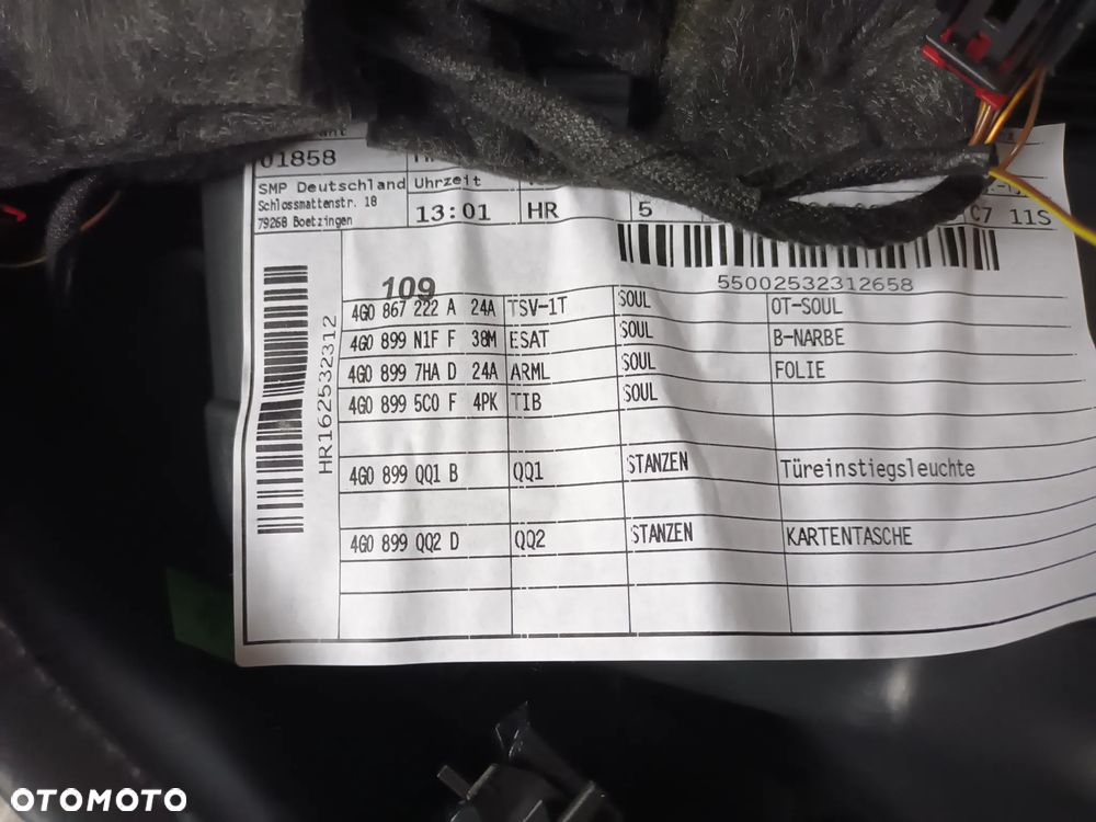 Audi A6 C7 Sedan S-Line Fotel fotele kanapa boczki skóra grzane wentylowane 28km - 17