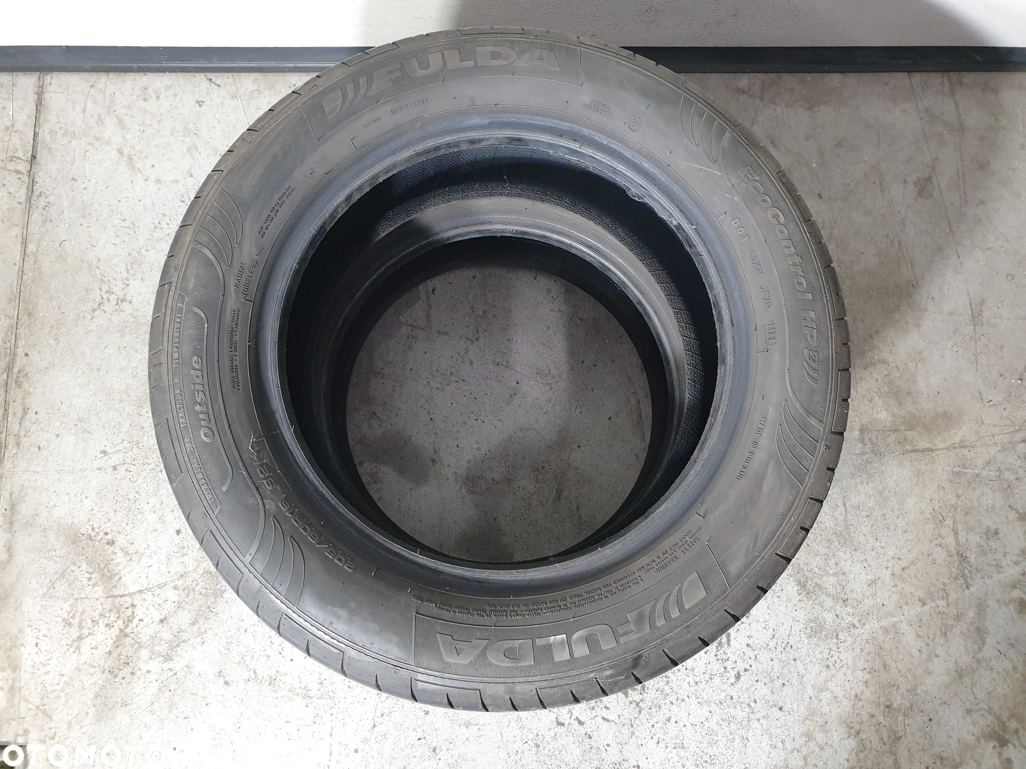 2szt. 205/60/16 92H Fulda EcoControl HP 2 5,5mm 2023r [ 1346 ] - 2